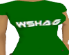 WSHAG Dark Green Top