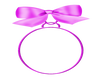 Purple Bow Frame