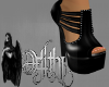 black&white heels