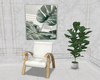 Green minimal Canvas