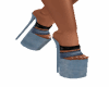 Platforms jeans blue