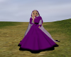 Cape & Gown Purple 2