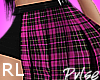 Plaid Skirt Pink | RL