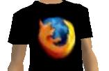 Firefox Baggy T  (Black)