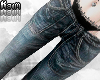 ♱ flared jeans