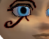 (f) Eye of Ra Face Tatt
