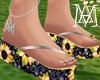*Mrs.A Sunflower sandals