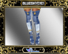 Patch Denim Tall Boots