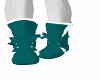 Ugh Boots Teal/white