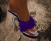 !C-Sexy Purple Slippers