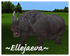 African Rhino Animated