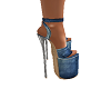 scarpe di jeans