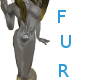Silver Demon Wolf Fur