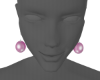Metallic pearl erarrings