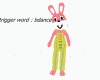 ch)Easter dancing bunny