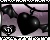 {D} PVC Bat Wing Heart