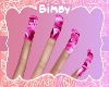 Pink Mula Nails ♥