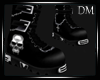 [DM] Goth Skull Boots