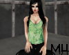 [MH] Backless Top Green