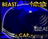 ! Blue Beast Cap