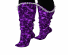 *LB* Purple spike socks