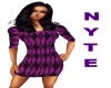 Purple Argyle Sweater V2