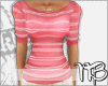 BL| Pink Shirt w Stripes