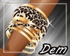 !D! Leopard Bracelet L