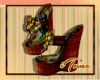 ♫ Floral Bow Wedge