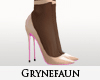 Nude pink heels nylons 2