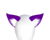 cat ears - purple