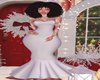 HOLIDAY PEARL WHITE GOWN