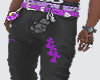 Purple Trendy Pants *DB