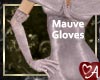 .a Gloves Long Mauve
