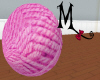 BIG pink Yarn Ball! Anm