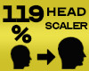 Head Scaler 119%