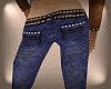 *S* Studded Flair Jeans