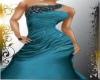 CB DIAMONTE TEAL GOWN