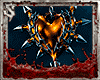 Yllw Heart Keychain Y2K