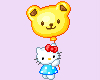 Hello Kitty Bear Balloon