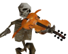 Skeleton Play Violin NPC