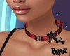 TULISA PUNK PLAID COLLAR