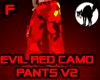 Evil Red camo pants F v2