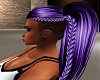 Purple Shaved Braid