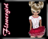 Dk Red Flowergirl Dress