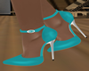 *H* Shoes Blue Turquoise