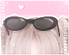 🌸 head glasses black