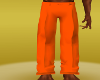Orange Suit Pants