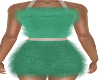 Green Fluff Dress