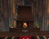 Aces  Eights Fireplace